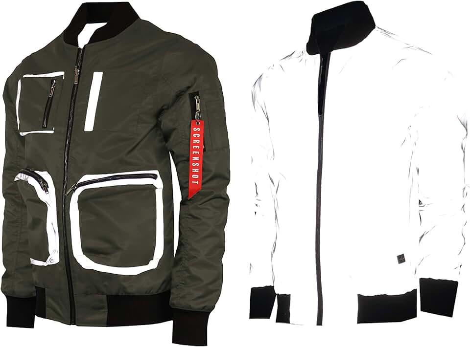 SCREENSHOT Jaqueta Bomber Masculina Streetwear Hip-Hop Urban NY - Moderna Exterior Leve Corta-vento Graffiti Zip Up Top