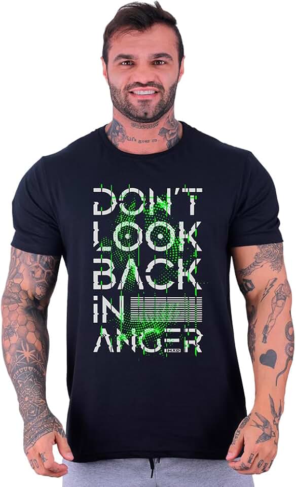 MXD Conceito Camiseta Tradicional Masculina Básica MXD Conceito Good Vibes