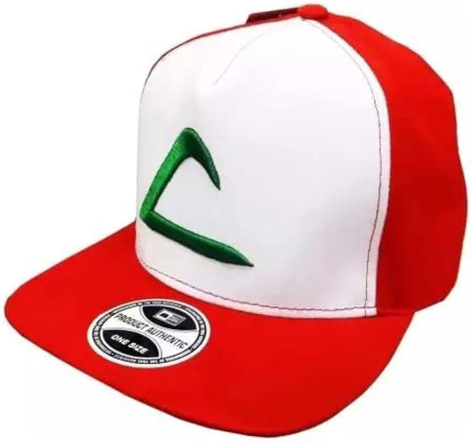 Boné Pokemon Ash Ketchum Bordado Ilusões Industriais