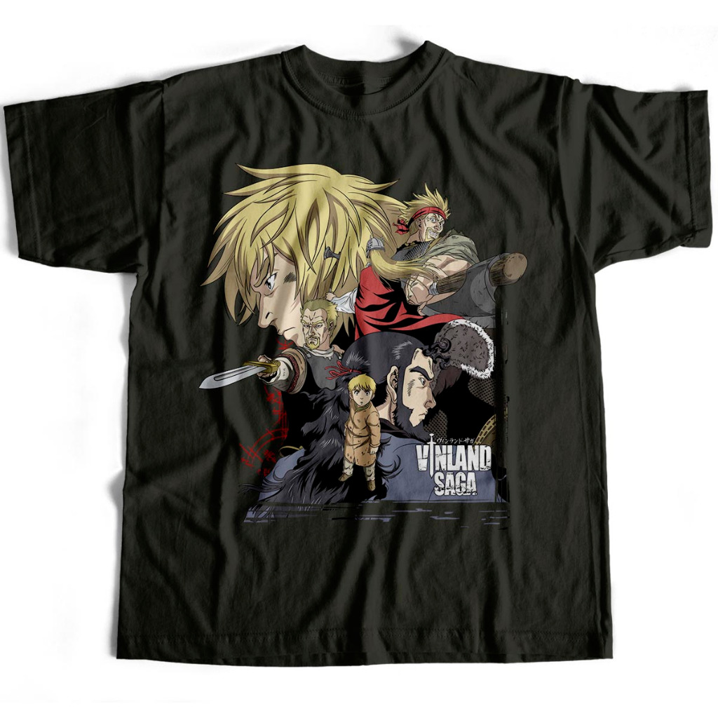 Camiseta Básica Askeladd Thorfinn Vinland Saga