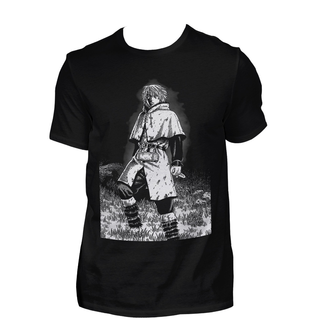 Camiseta Unissex Vinland Saga Thorfinn Vis6