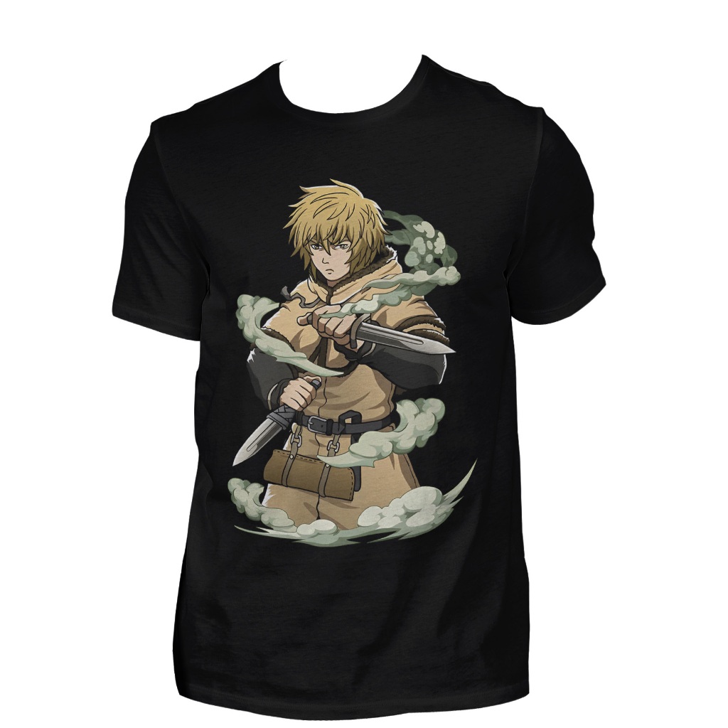 Camiseta Unissex Vinland Saga Thorfinn Vis1