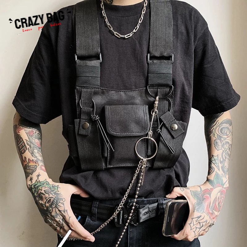 Colete Tático Funcional Unissex Hip-Hop