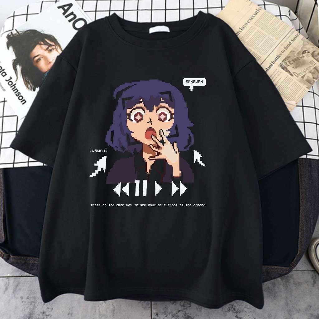 Camiseta Anime Egirl Moda Japonesa Harajuku Aesthetic Tumblr Unissex