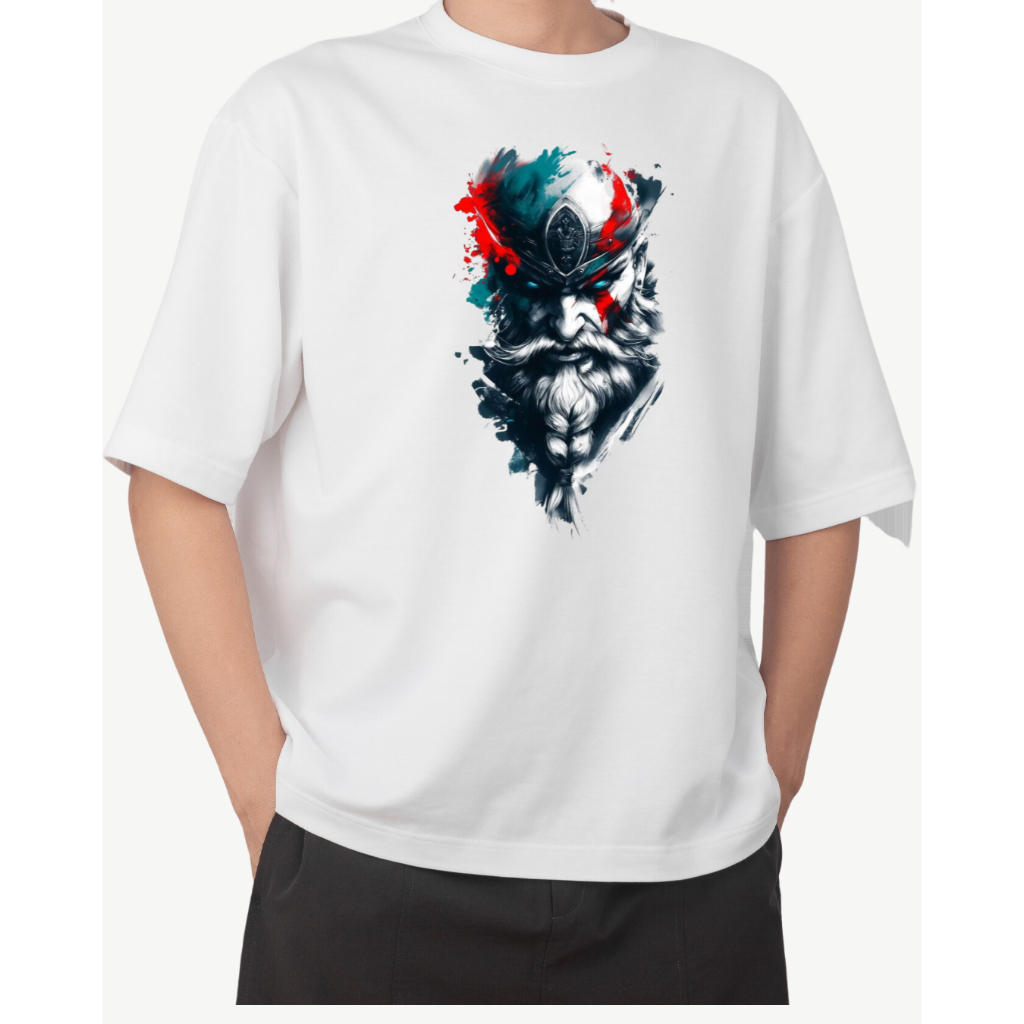 Camiseta Feminina Estampada Odim Valquíria Nórdica Viking Guerreiro Orixá Quimbanda Umbanda Xamã 100% algodão