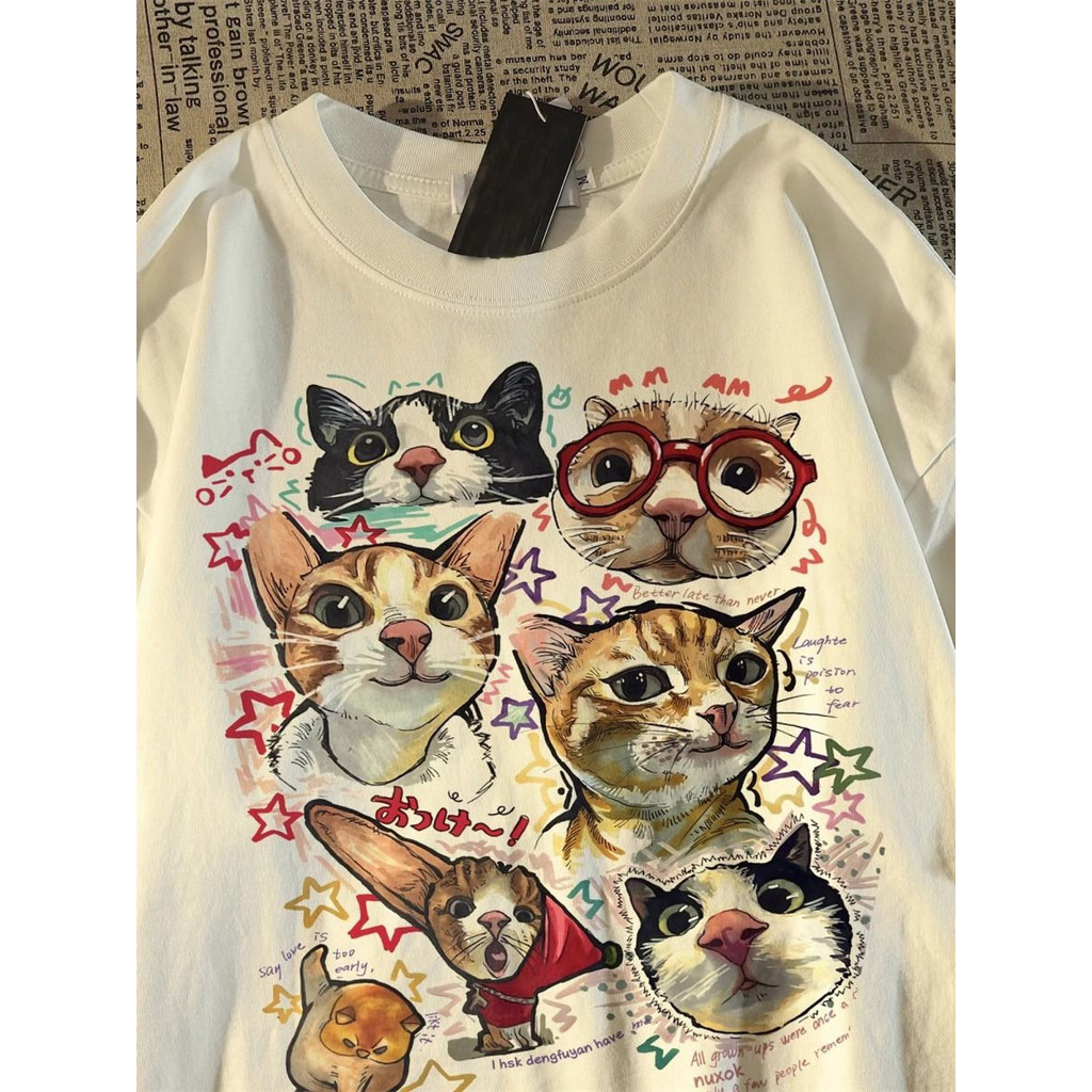 [Camiseta Premium Algodão]JOJO Oversized Basica Masculina E Feminina(Unissex)100% Algodão Folgada Plus Size G1G2G3F18036