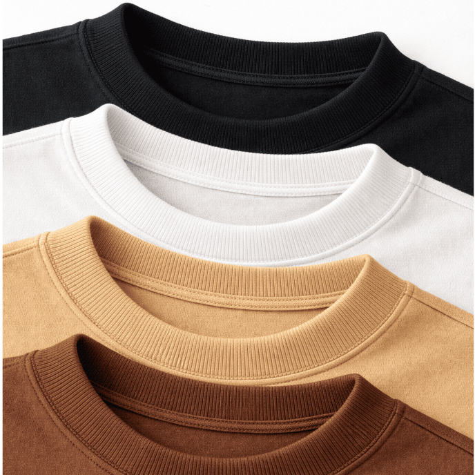 Kit 5 Camiseta Oversized Básica Streetwear Masculina